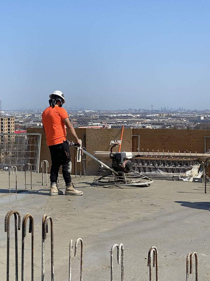 Ground-Level Concrete Formwork Mississauga