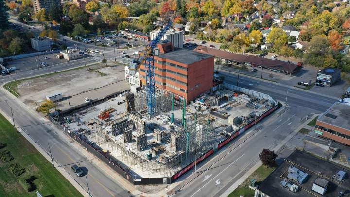 Building Construction Site in Mississauga