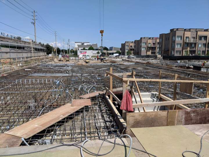 Ground-Level Concrete Formwork Mississauga